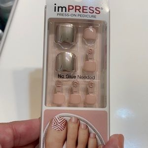Impress Press on pedicure